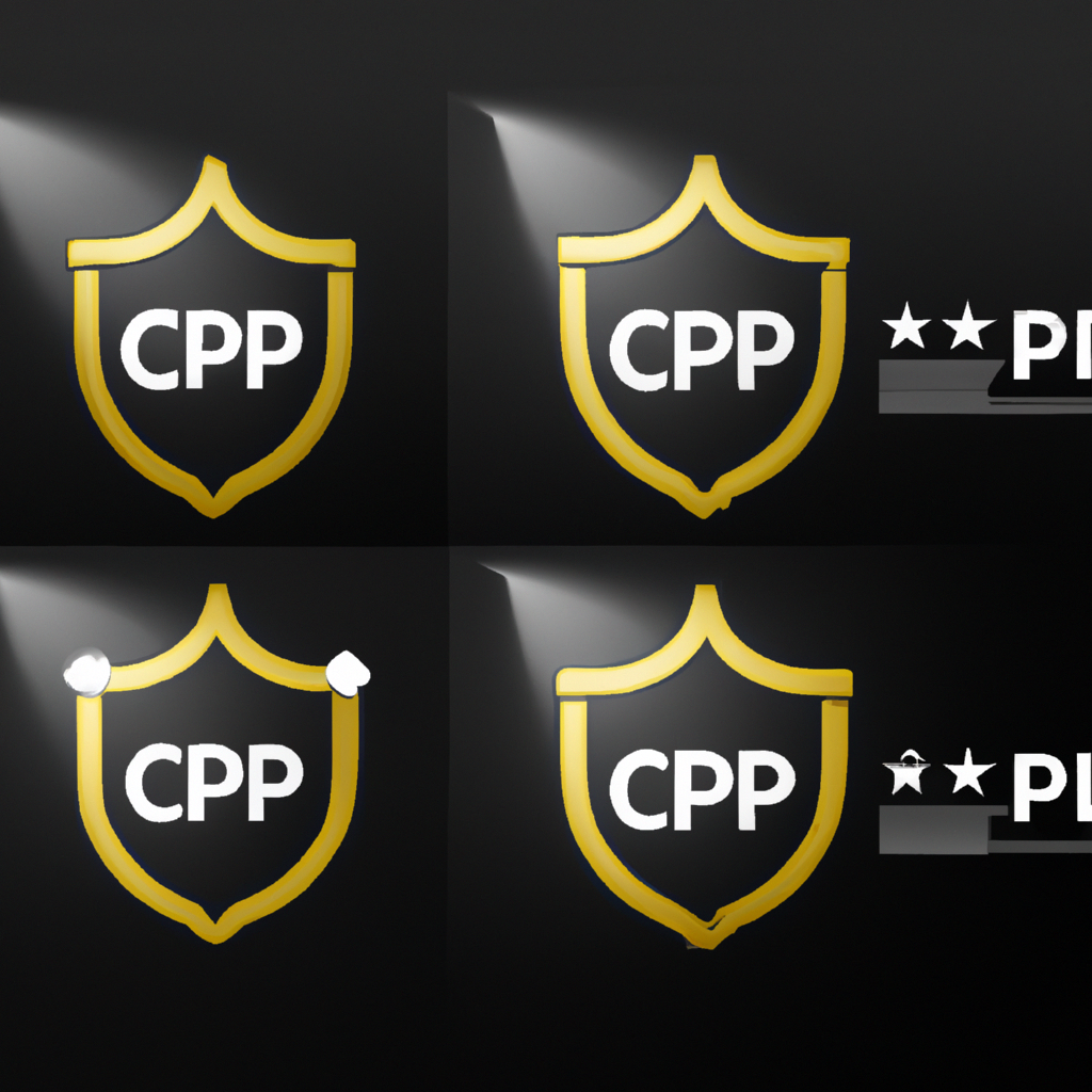 Значки соответствия GDPR, CCPA и ISO