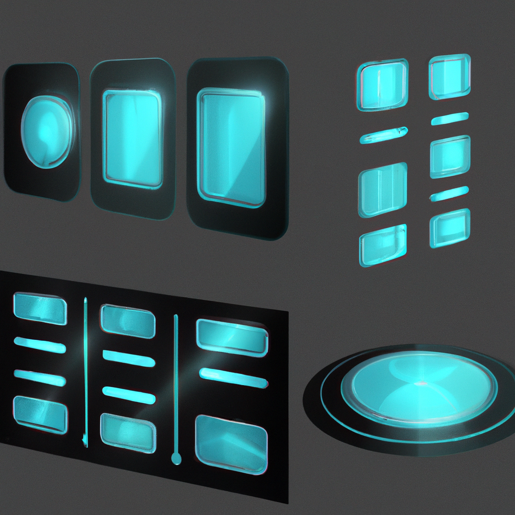 Демонстрация интерфейса премиум-лендинга с 3D-грандиентным оформлением и стеклянными карточками